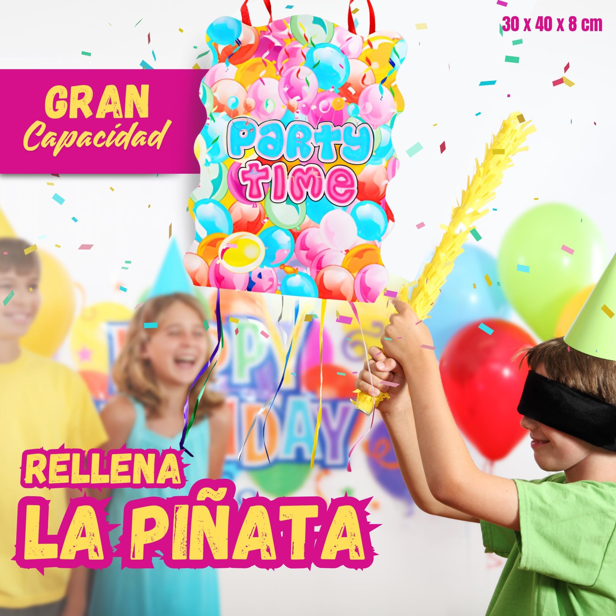 SIDRAL .275 chuches variadas+piñata+mochila para llevar chuches :Cañas y sobres Sidral, chocolate, gominolas, caramelos blandos rellenos gel de frutas - Perfectas para Regalar.