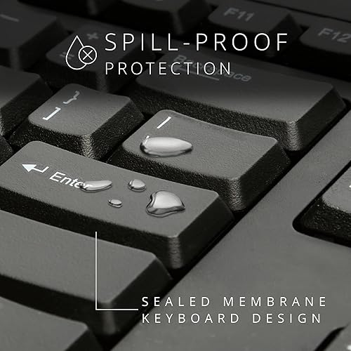 Miniatura 6 de Kensington Juego de escritorio inalámbrico KM150 EQ, teclado y mouse inalámbricos (K75562NA)