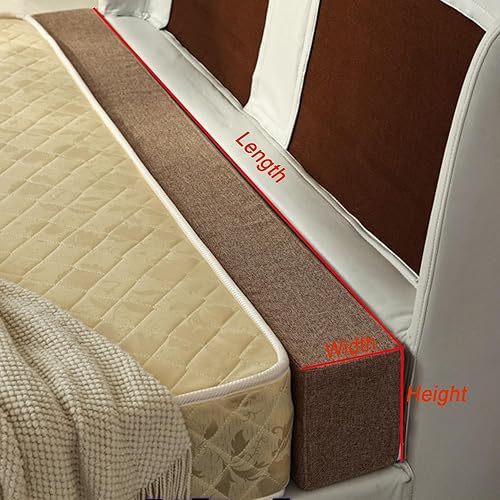Miniatura 6 de Relleno de espacio de cama de tamaño personalizado, cierra el espacio entre la cabecera y el colchón para cama de puente de cama individual a King,