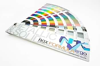 ☆日本ぺイント カラー配合表 色見本 naxフォーミュラー 日本ペイント オートカラー ホンダ車用 フォーミュラー 配合表