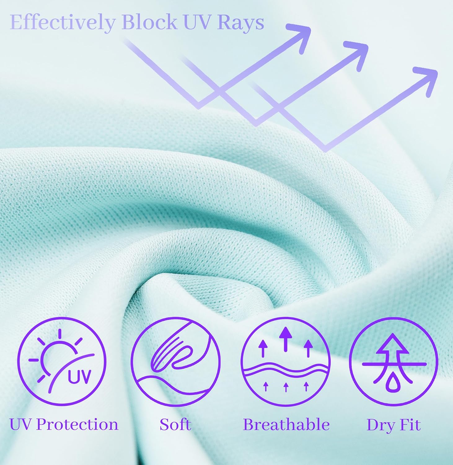 Boys Long Sleeve Athletic Shirts, Kids Active Wear Youth Dry Fit Tshirt Moisture Wicking Outdoor Tee Lightweight - Image 4