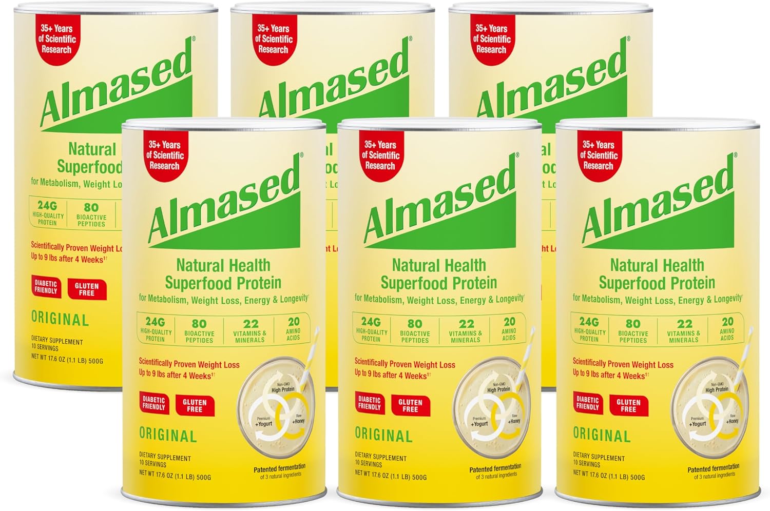 Almased Meal Replacement Shake – 6...