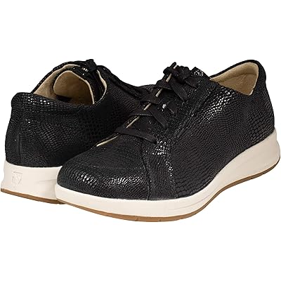 Женские кроссовки Revere Athens black lizard