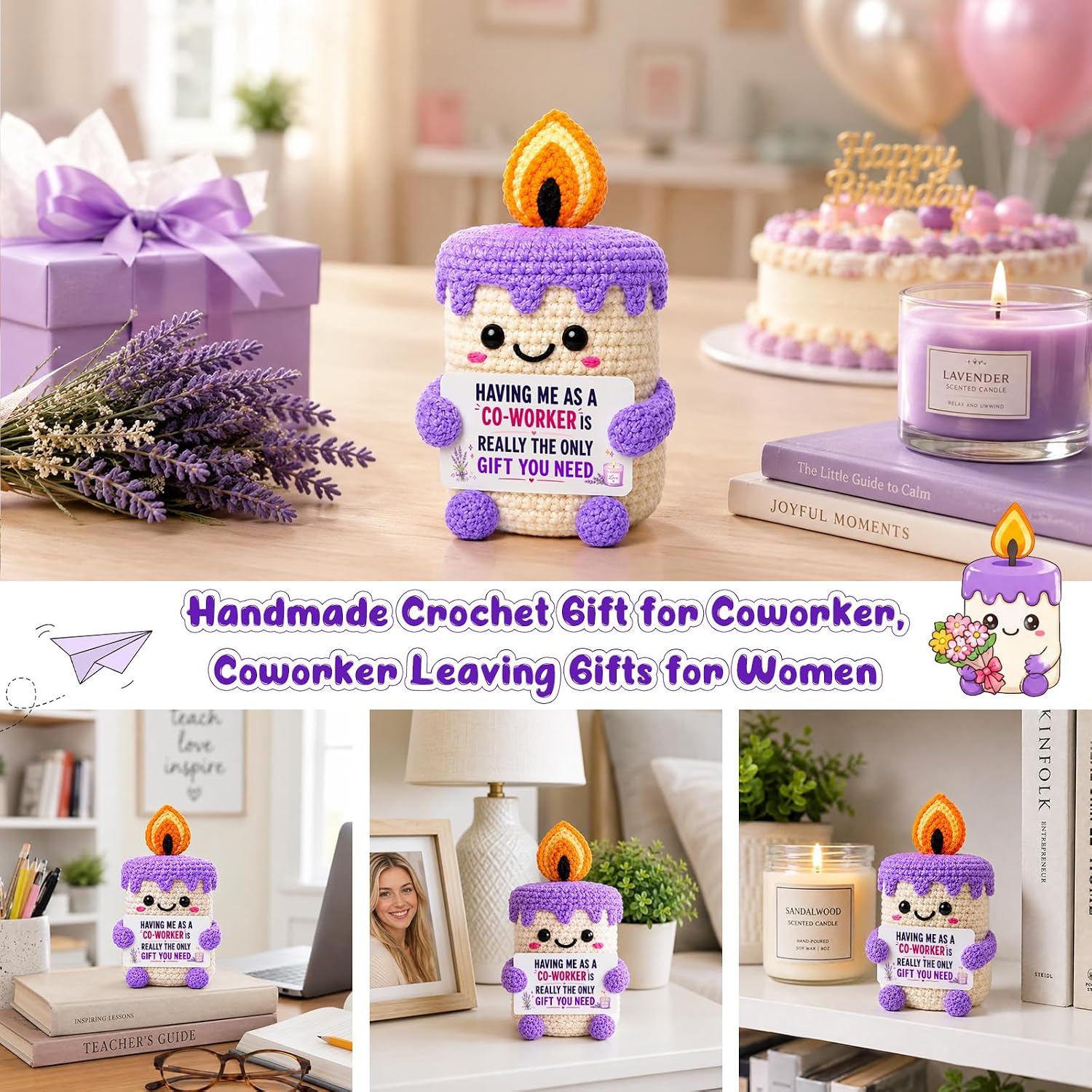 Coworker Gifts for Women Retirement - Farewell Gift for Coworker