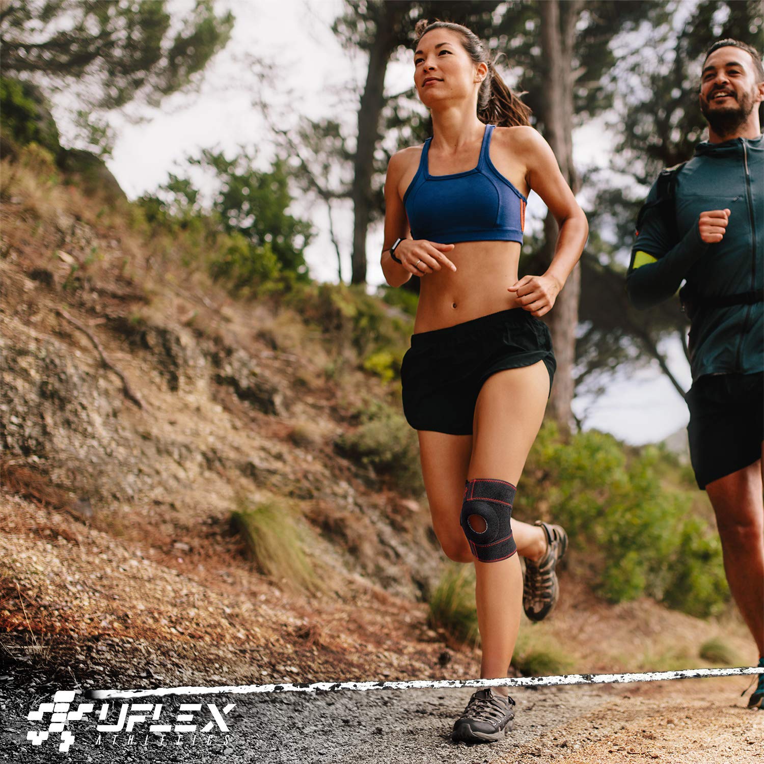 Gеt Sресіаl Prісе UFlex Knee Brace & Support Open Patella, One Size Adjustable, Neoprene Sports Compression, Joint Pain, Arthritis, ACL Tear, Meniscus Tear, Tendonitis