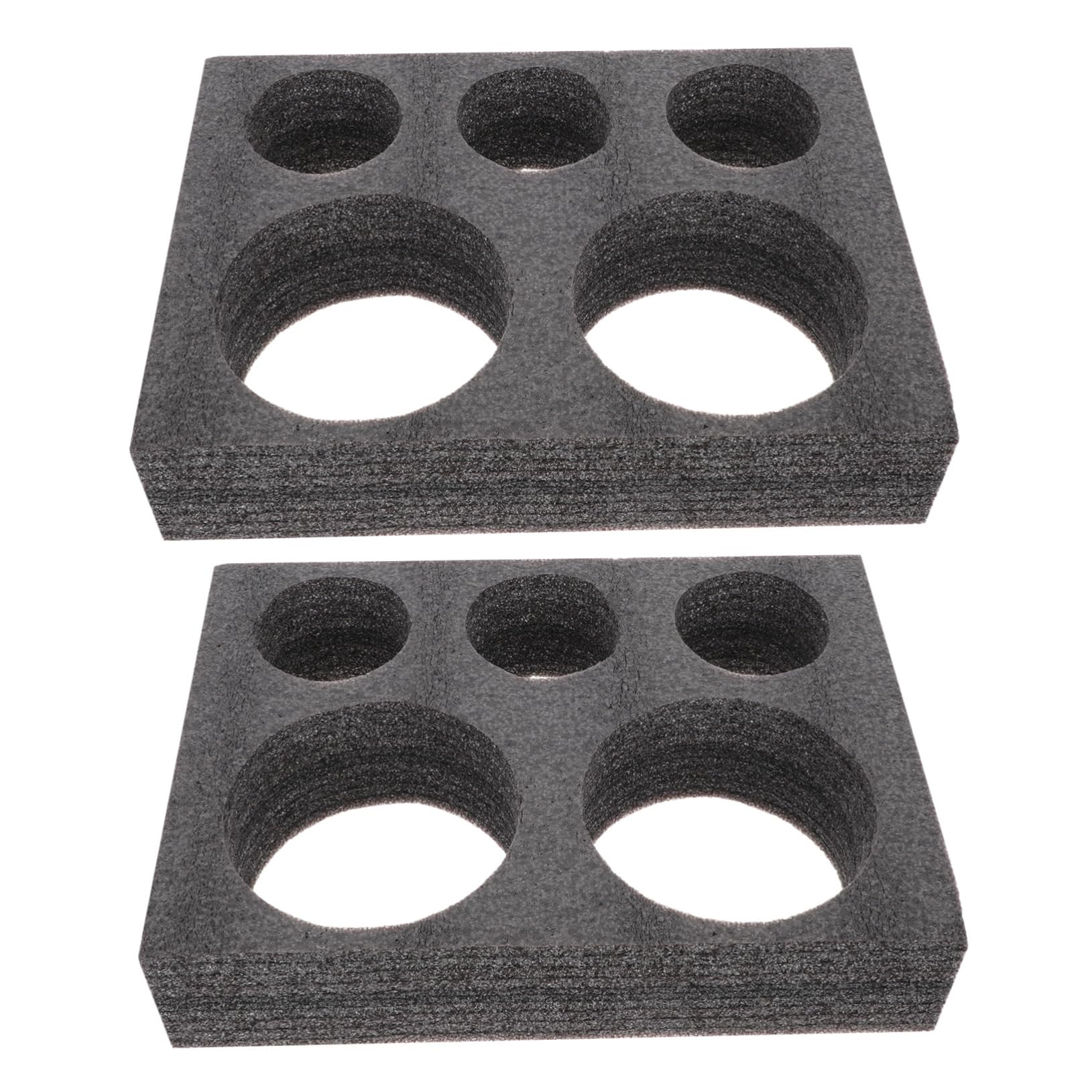 Alipis 2Pcs Drink Carrier Tray Non Slip Takeout Cup Holder for Milk Tea Beverages Rattle Resistant Easy to Clean for Deliveries Multiple Drinks Storage