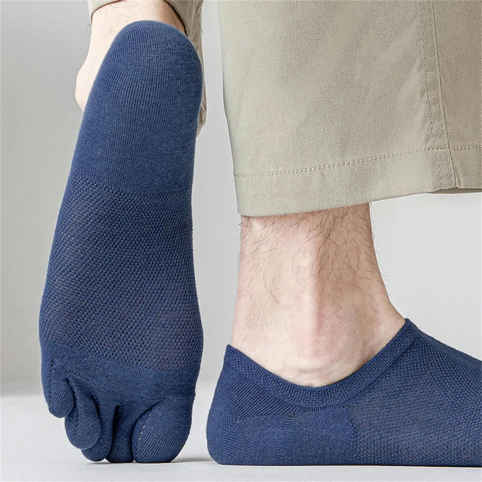 Calzini 3 Coppie Di Calzini Per Imbarcazione Per Il Sudore Aperto Della Moda Maschile.