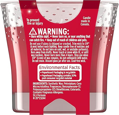 Miniatura 2 de Glade Tarro de velas, ambientador, manzana de mi pastel, 3.4 onzas