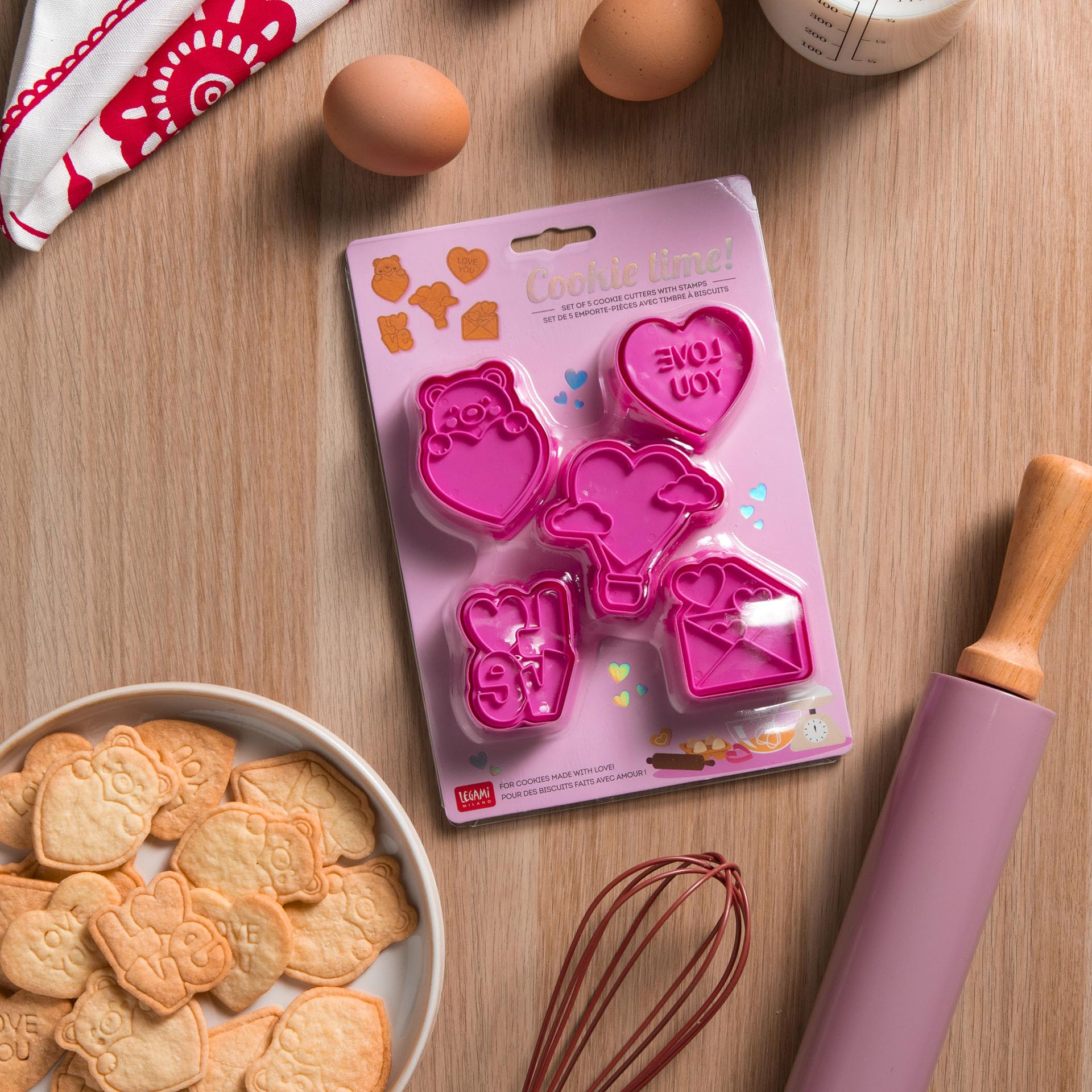 Stampo Per Biscotti A Forma Di Cuore R&M 5,1 Cm | Acciaio Stagnato Resistente | Ideale Per Pasticceria Fai Da Te