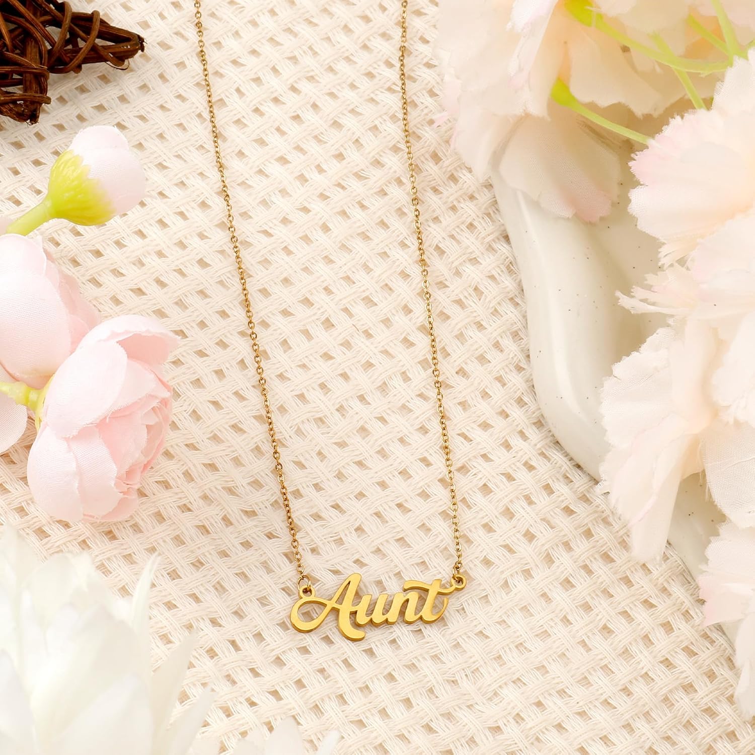 Aunt Gifts for Aunt Birthday Gift Christmas Xmas from Niece Nephew Auntie Mothers Day Valentines Presents for Aunty Gift Stocking Stuffers Jewelry Necklace for Women Mother‘s Day - Image 6