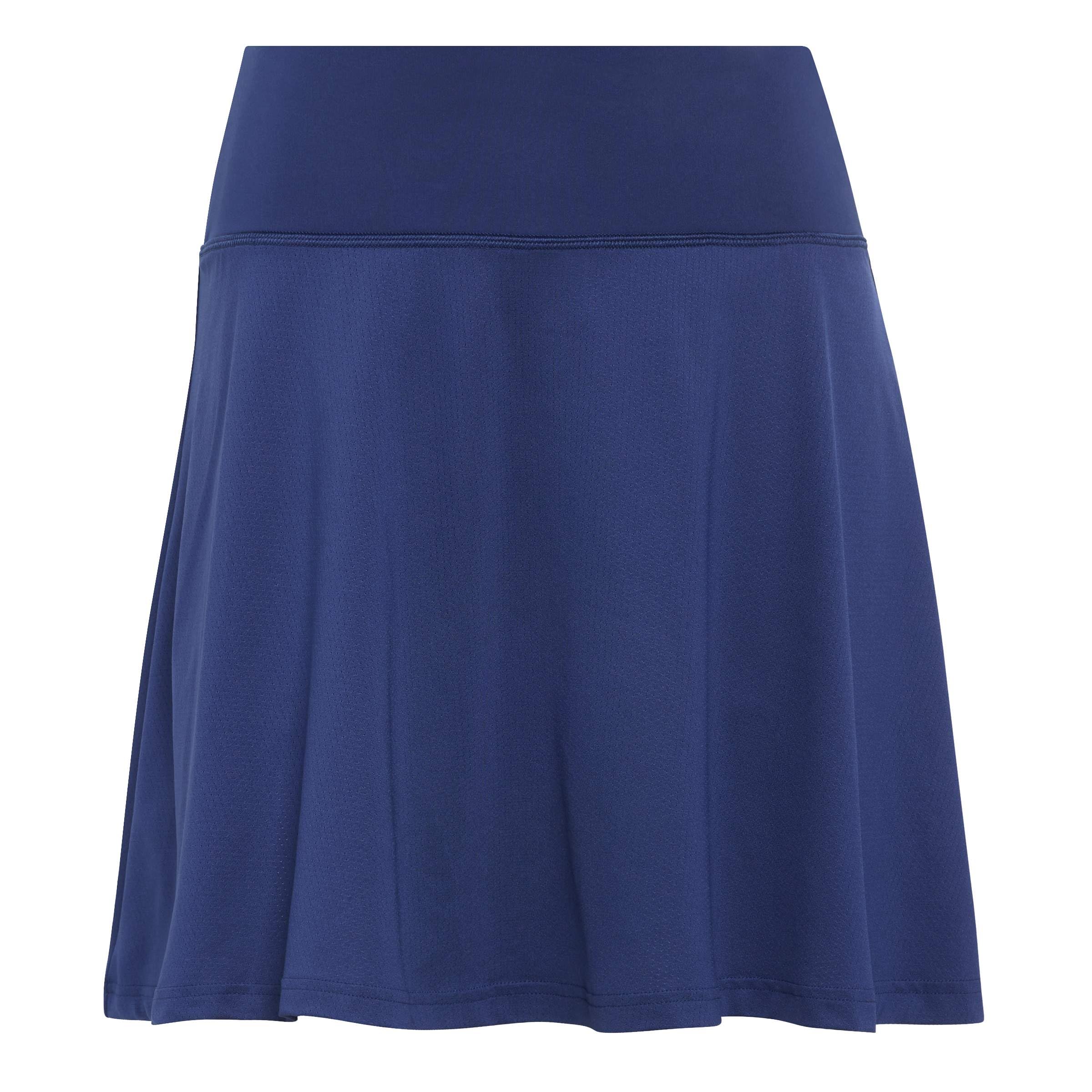 adidas Women's Club Tennis Climacool Long Skirt Dress, Dark Blue, XXL