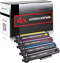 Logic-Seek Toner Set Compatible with Brother TN248 / TN248XL for MFC-L3740CDW MFC-L3740CDWE TN-248 DCP-L3560CDW TN 248 248XL TN-248CMYK TN-248VAL MFC-L8390CDW HL-L3240CDW (TW) N243, Set of 4)