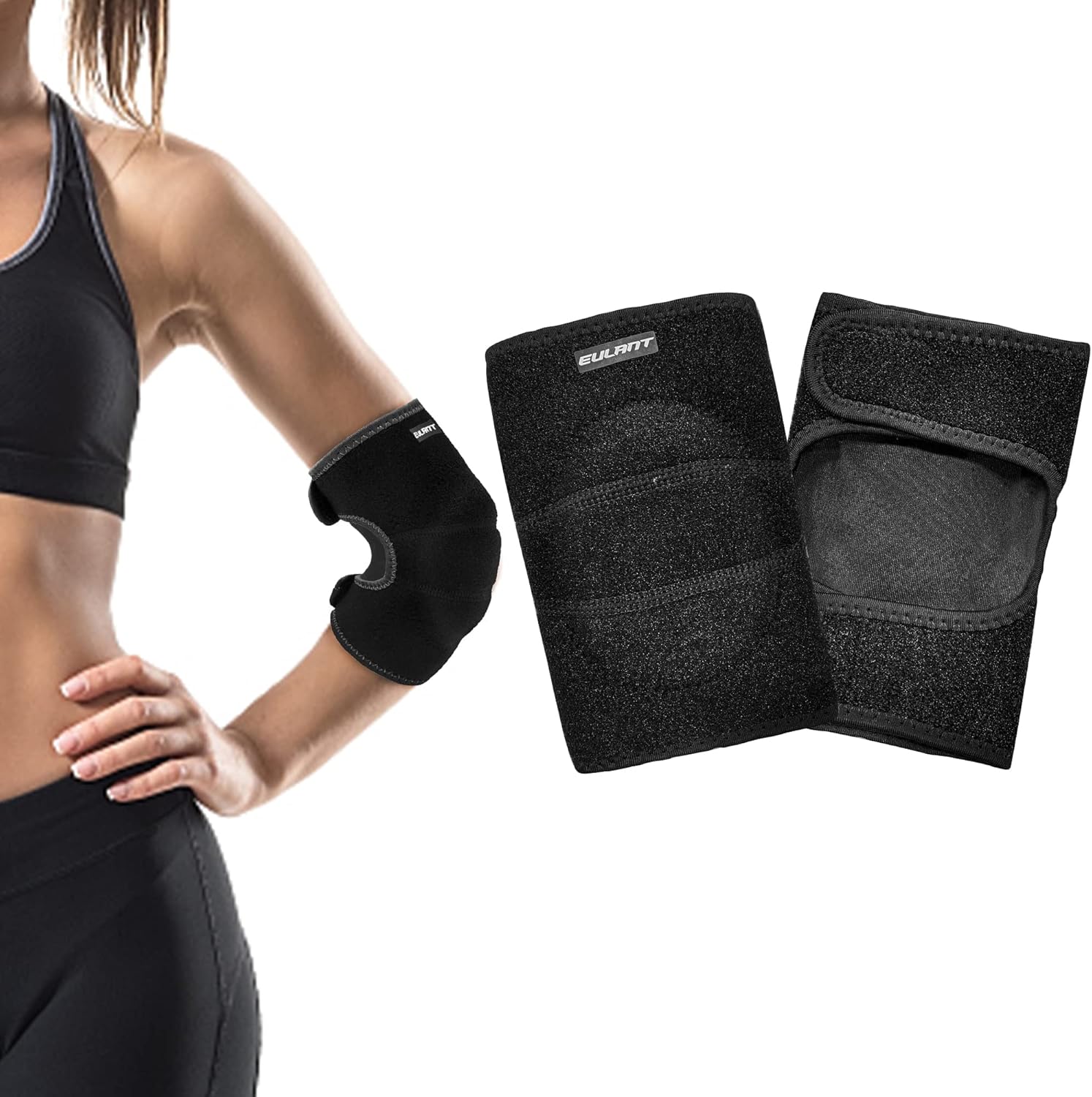 ONTYZZ Kids Elbow Pads with Thickened SBR Pads The Adjustable Elbow