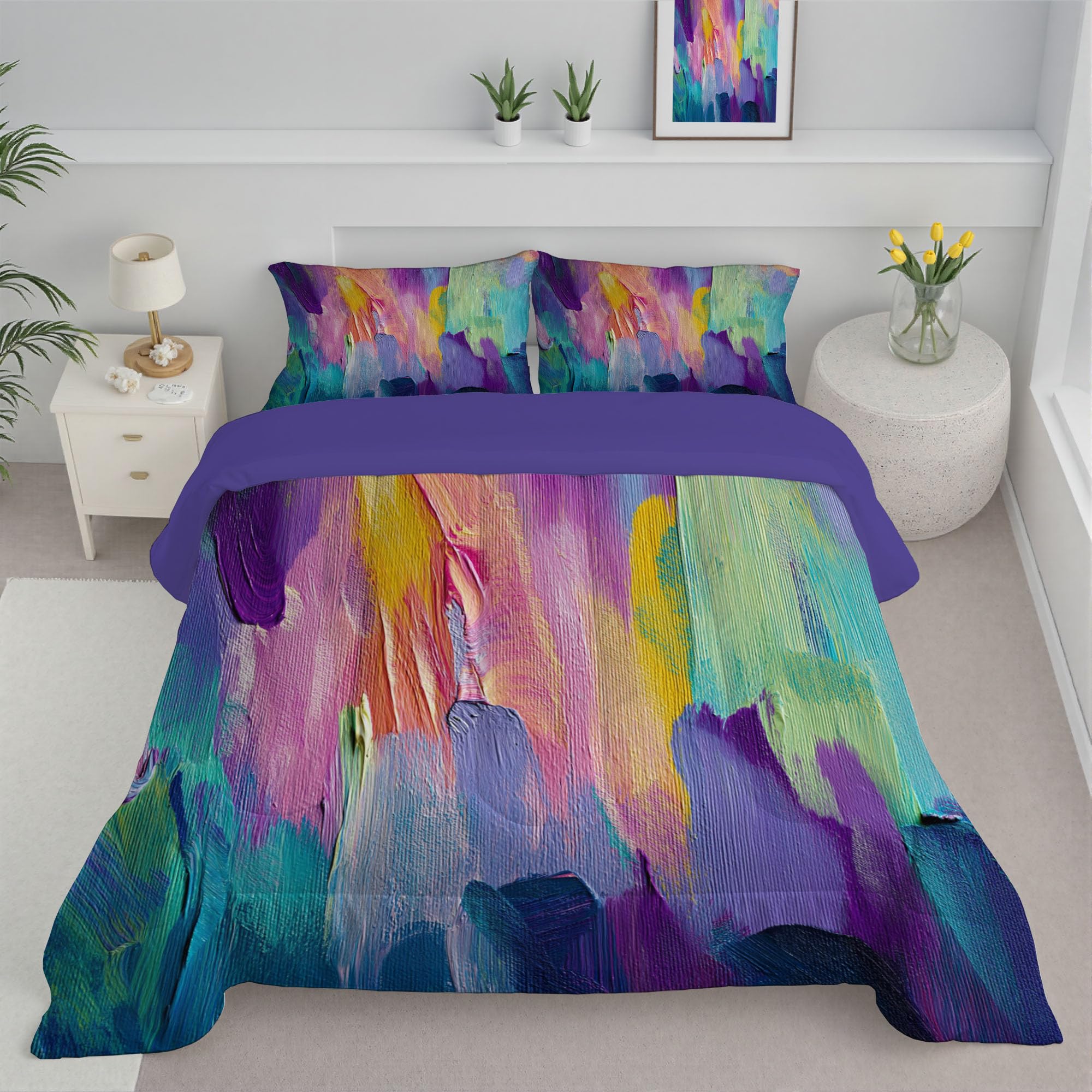Couette réversible été bleu marine 140x200 fraîche pour des nuits douces et sereines