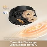 DREAME L50s Pro Ultra Robot Vacuum and Mop Mop with High Temperature Self-Cleaning Automatic Emptying for 100 Days, Suction Power of 30,000Pa, Thorough Cleaning to All - 2