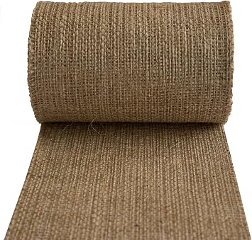 Burlapper 6 x 30 Yards Jute Burlap Ribbon Roll