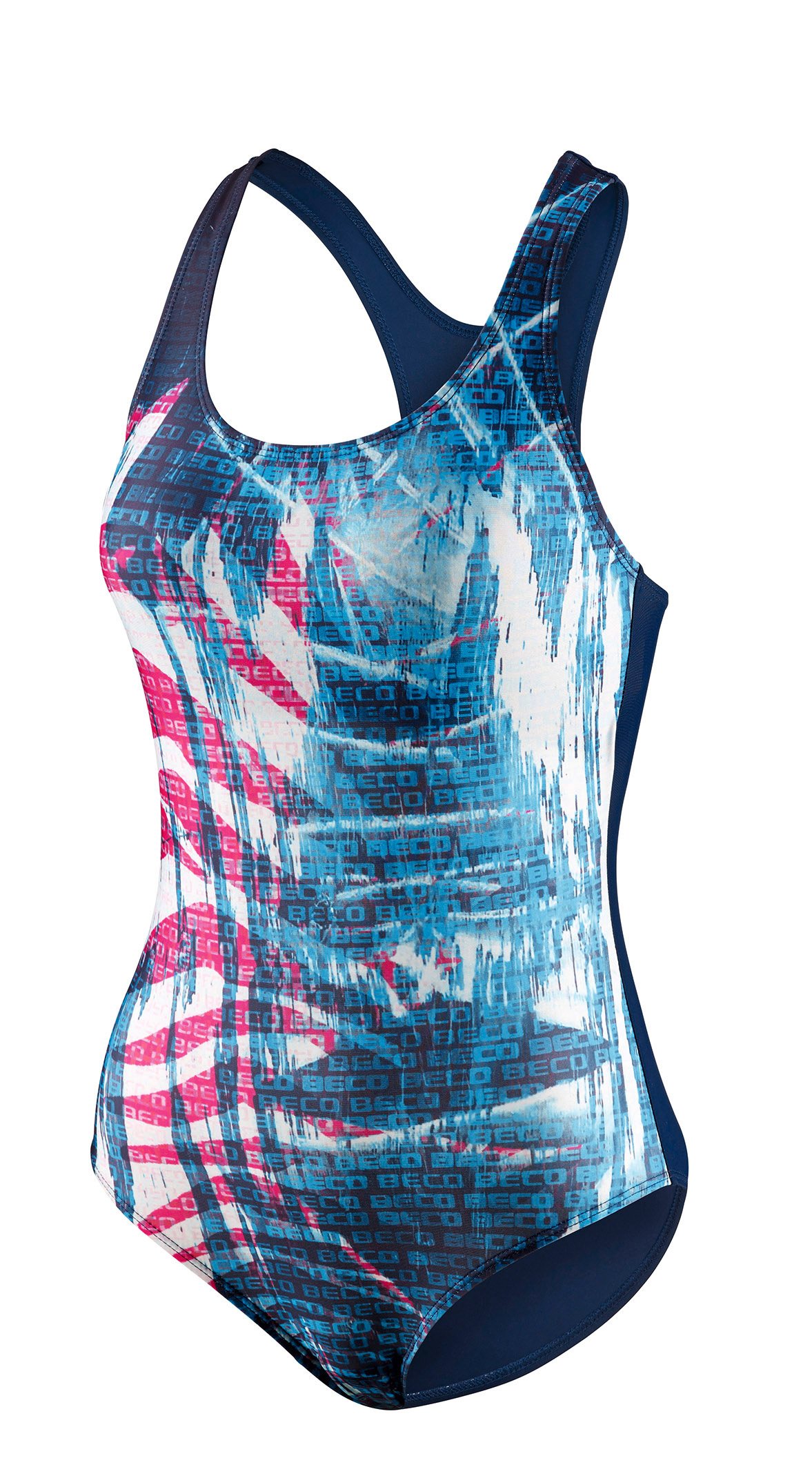 Beco Maxpower Swimsuit Women' S Swimsuit - Marine/Multi-Coloured, 44