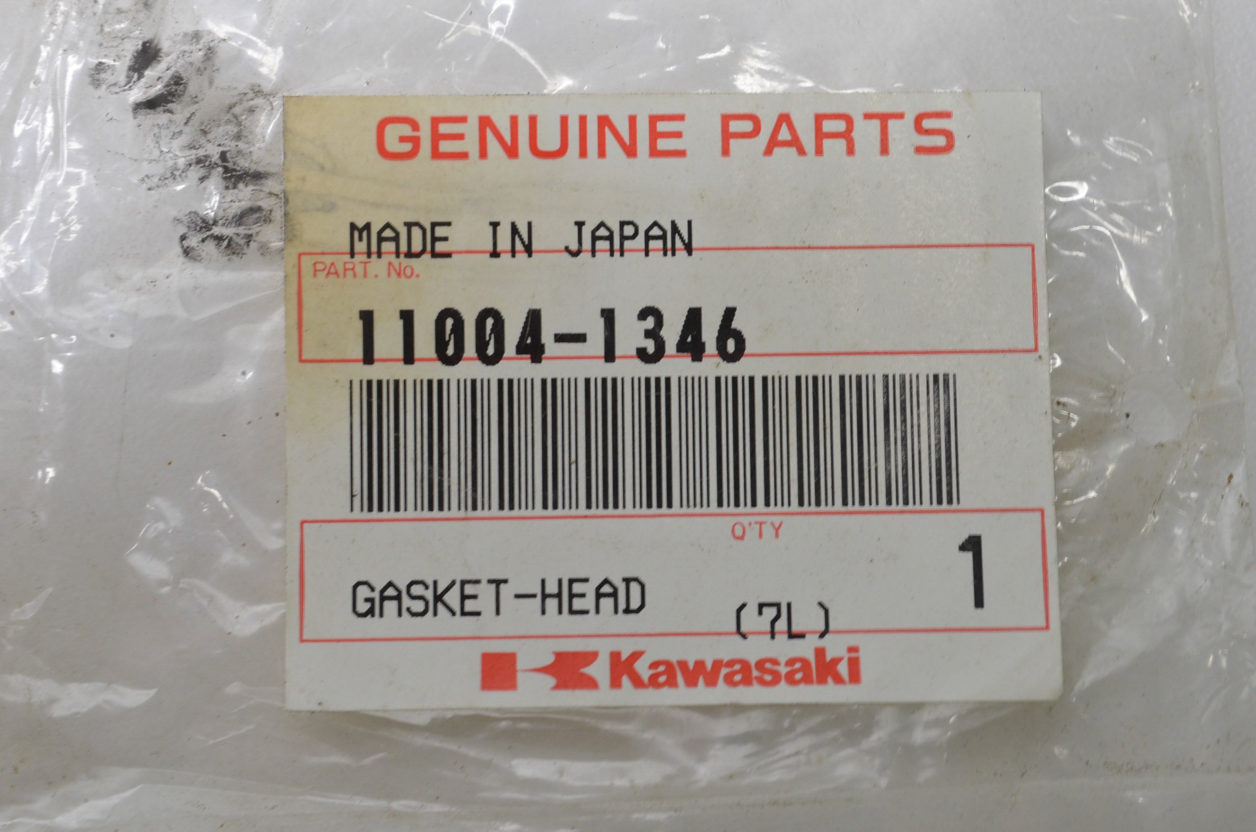 Amazon.com: GASKET-HEAD, Genuine Kawasaki OEM Motorcycle / ATV