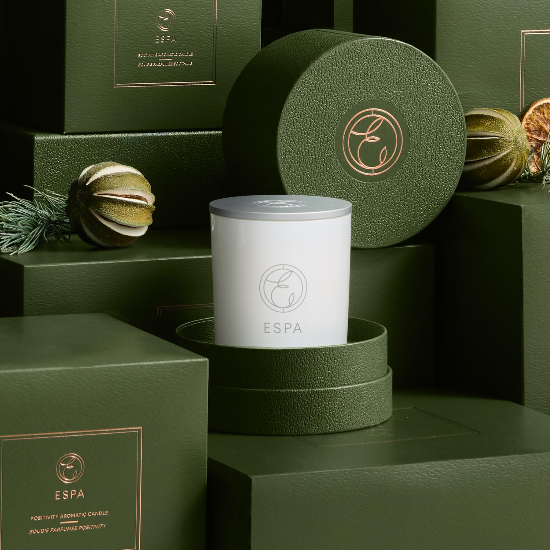 ESPA Vela Energizante 410g Menta Eucalipto Romero