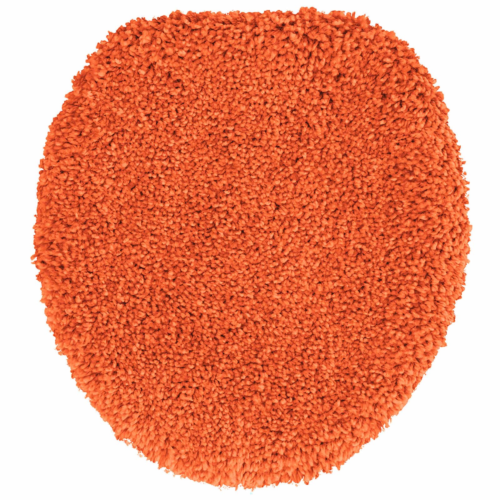 Lot de 3 tapis de bain antidérapants en polypropylène - Orange