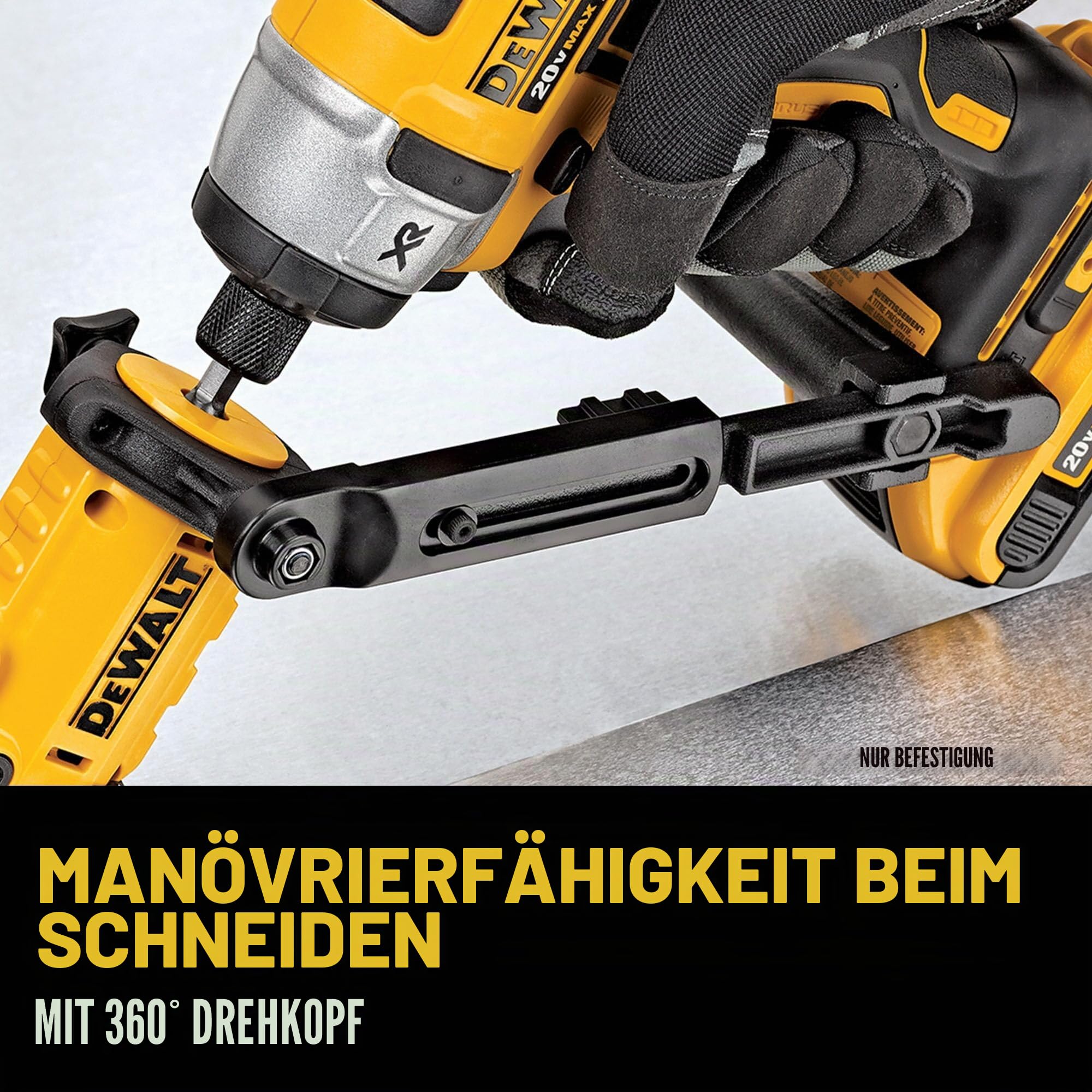 DEWALT Metallscherenaufsatz, schlagfertig (DWASHRIR)