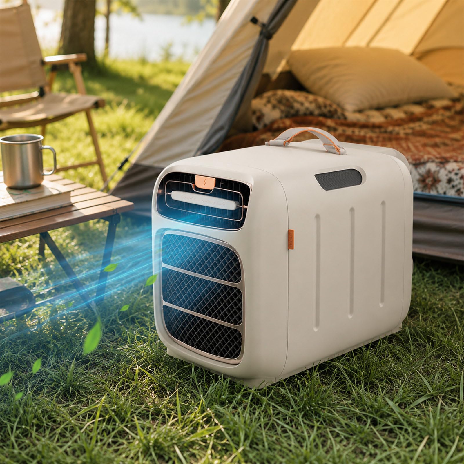 QJJML Portable Air Conditioner, Sleep Mode for Tents and Bedrooms