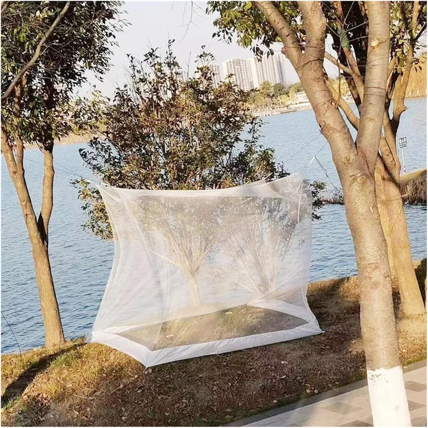 Outdoor Camping Net Portable Square Top Simple
