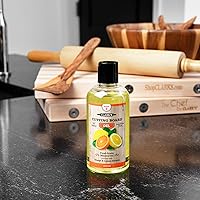 Vista 9 de CLARK'S - Aceite para tabla de cortar (12 onzas) Enriquecido con aceites de limón y naranja Aceite mineral de grado alimenticio Aceite