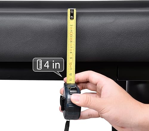 Miniatura 5 de Mesas de masaje portátiles, cama de masaje de piel sintética impermeable con marco de metal, mesa de masaje fija con ángulo de respaldo ajustable,