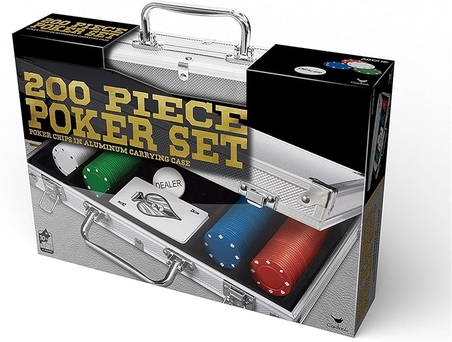 200 pc Poker Set In Aluminum Case : Amazon.ca: Toys & Games