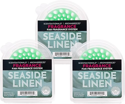 Miniatura 4 de Scentsationals Disco de fragancia perfumada  Ambientador circular Aromabreeze  Disco de vela eléctrico sin mechas de halo de cera  Decoración de