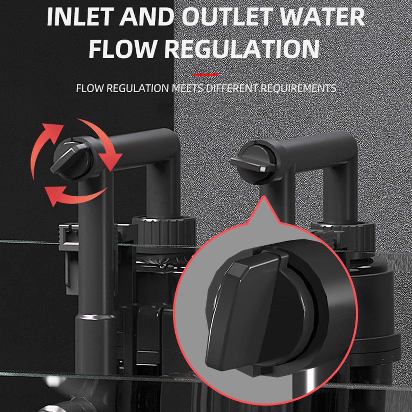 Filtro da Appendere all'acquario, Filtro Esterno per Acquario in plastica 300L/H 4W per Pompa a Pressione dell'Acqua, stagni, stazioni di Lavaggio per Parrucchieri (Spina Europea 220V)