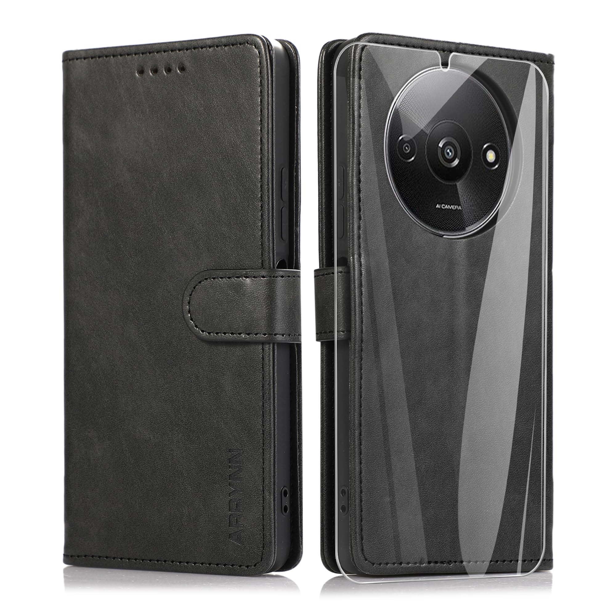 ARRYNN Case for Xiaomi Redmi A3 4G (6.71 Inches) + Protective Film, Mobile Phone Case Accessories for Xiaomi Redmi A3 4G