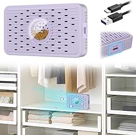 Desumidificador dessecante recarregável - roxo