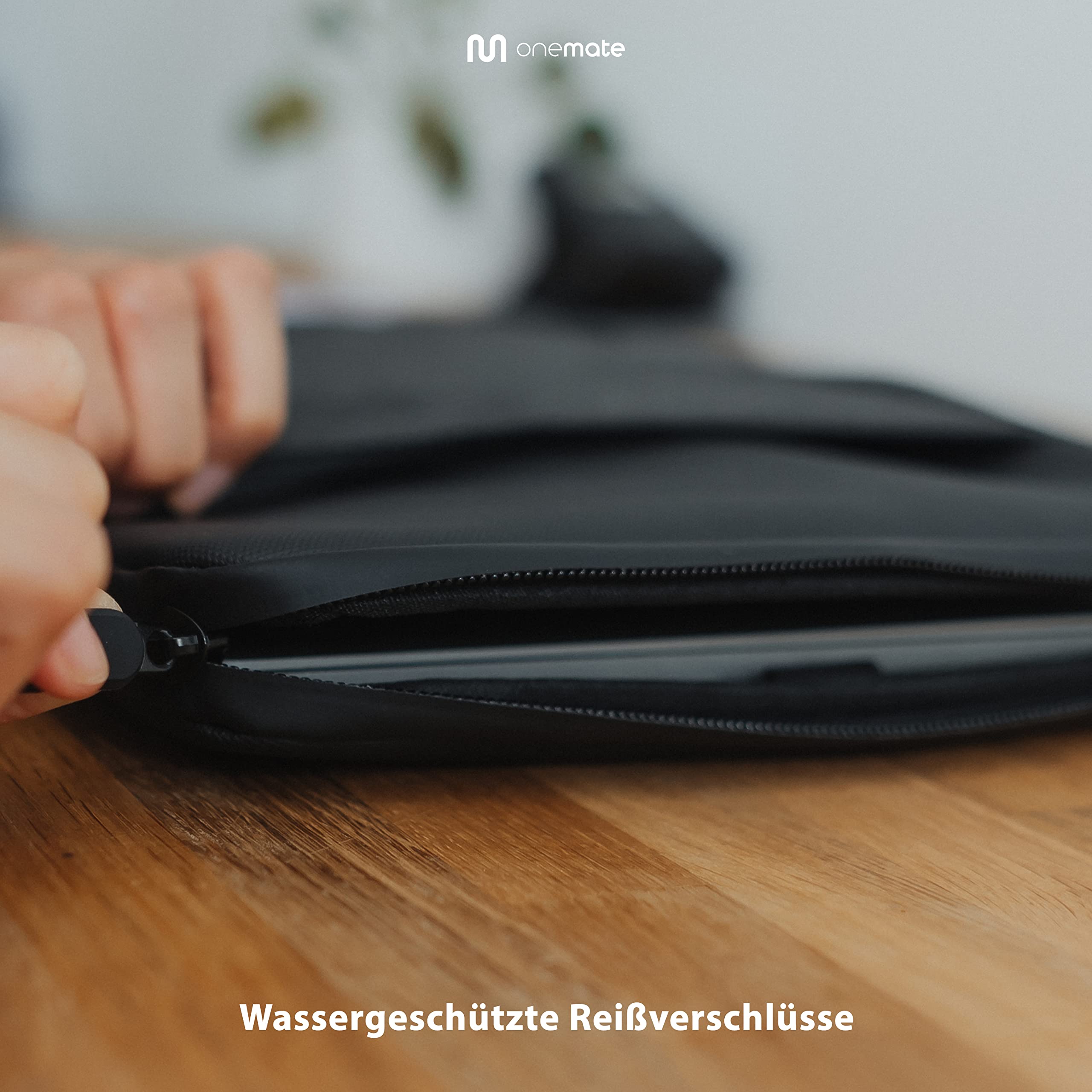 Mous MacBook Pro 14 Zoll Hülle mit Griff, ultra-schützende und wasserabweisende Schutzhülle mit Fallschutz
