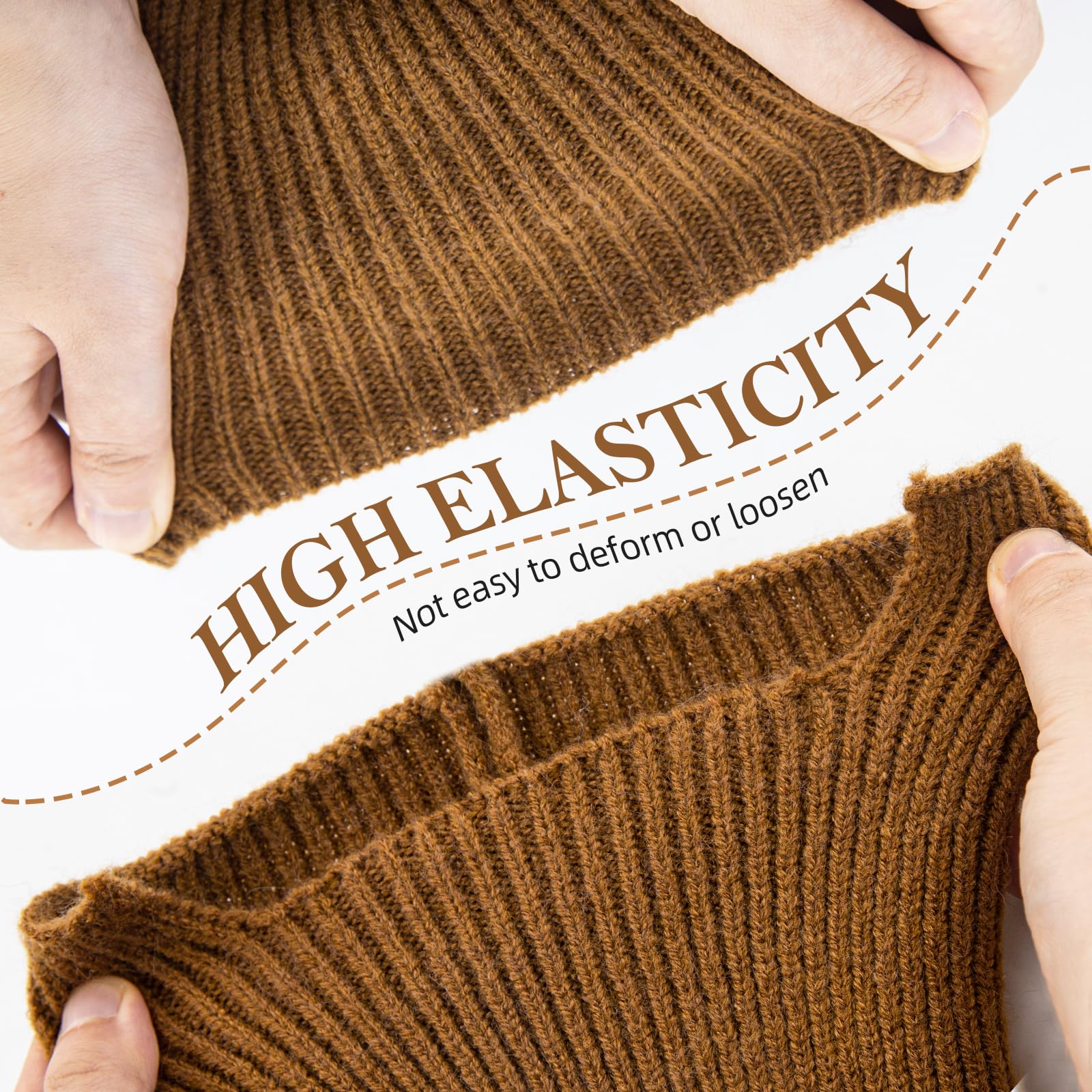 Calentadores de piernas de punto para niñas, calcetines largos de invierno para mujer, calentadores de piernas gruesas, calentadores de tobillo y botas largas