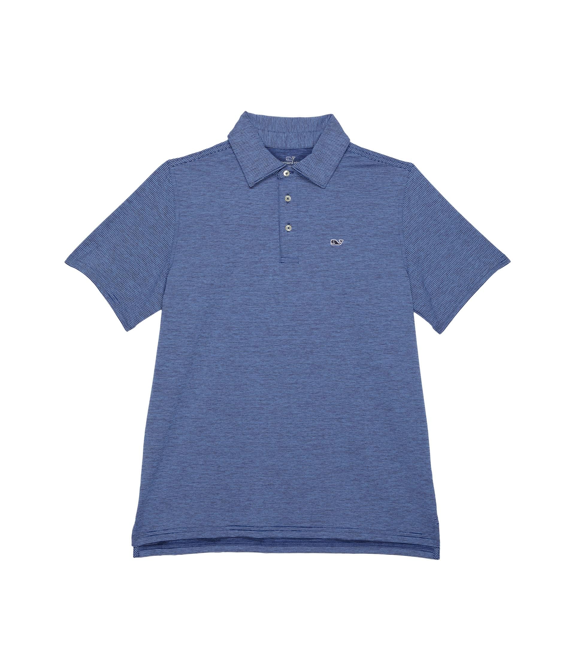 Vineyard Vines Boys' Boys St. Jean Stripe Sankaty Polo