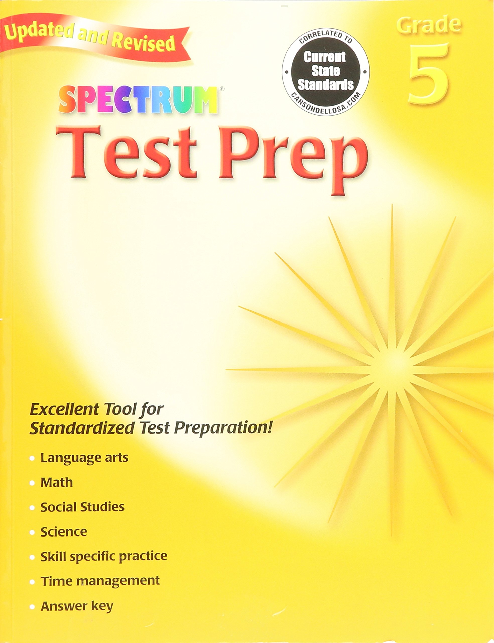 Spectrum Test Prep, Grade 5 ()