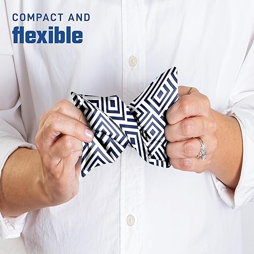 Miniatura 10 de Cool Coolers by Fit & Fresh - Paquete de 2 paquetes de hielo suave, de nailon elástico flexible, reutilizables, para loncheras y enfriadores, perros