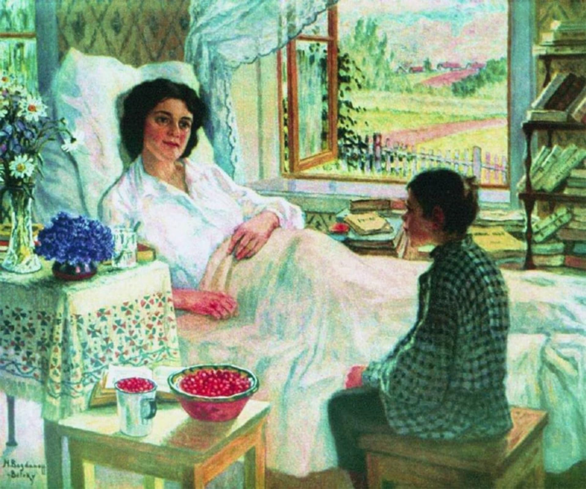 Impression Affiche Bogdanov-Belsky 60x90cm pour décoration murale - 5