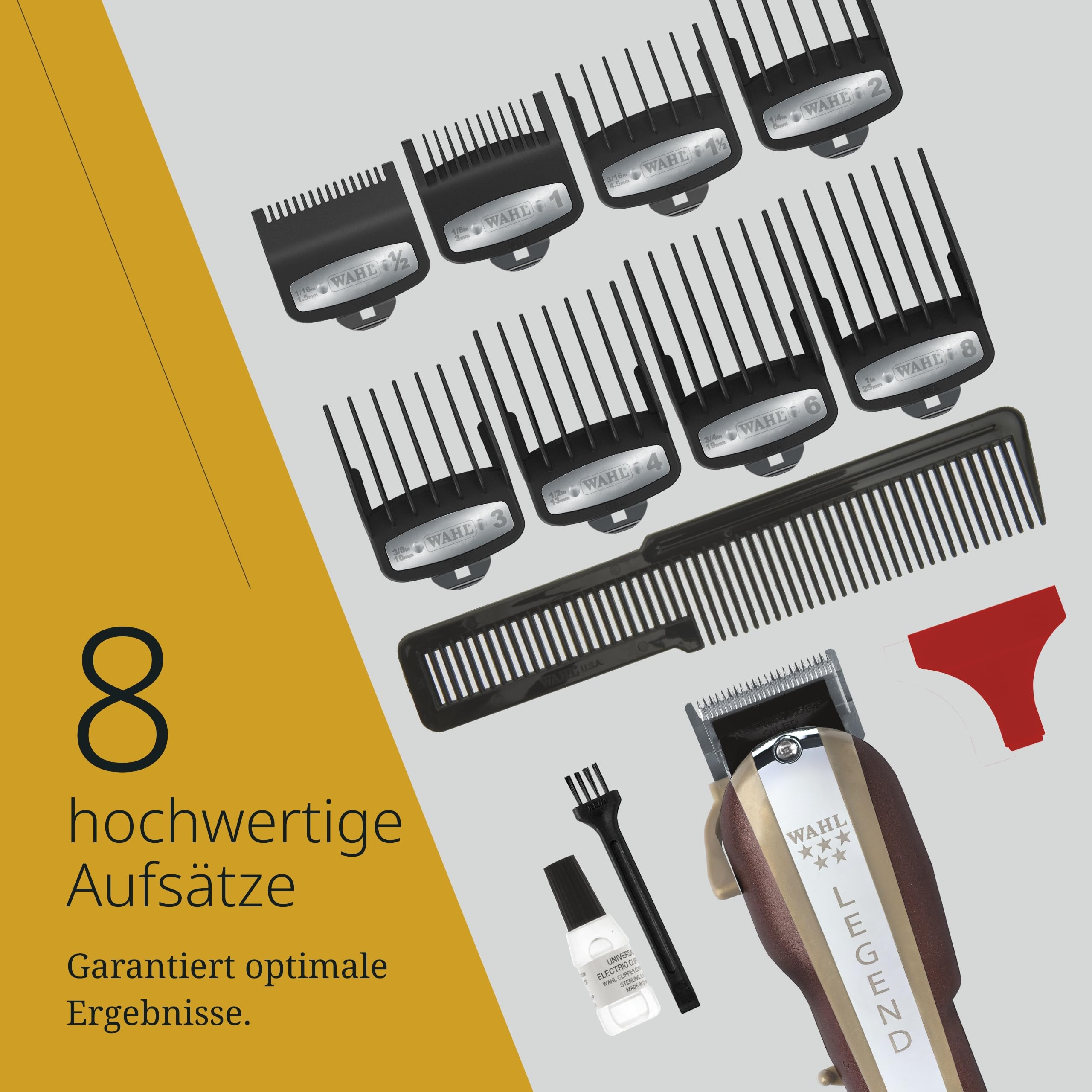 Wahl Legend - Haarschneidemaschine - Professioneller Clipper - Langes und präzises Fading