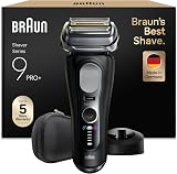 BRAUN Rasoir Electrique Homme Series 9+ PRO 9610SI Noir, Etanche, Lames De Précision Ultra-Fines Et Tondeuse Pro Trimmer Pour Bien Raser La Barbe, Coffret Rasage Avec Etui De Voyage - 1