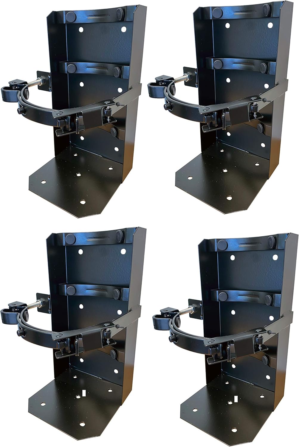 10 lb Co2 Carbon Dioxide Tank and 20 LB Dry Fire Extinguisher Vehicle Mount Bracket 6.9" to 7" Diameter - Package of 4 Brackets Replaces Model 810