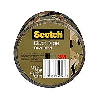 Vista 4 de Scotch Cinta americana, 4,8 cm x 18,3 m, púrpura violeta, 1 rollo (920-PPL-C)