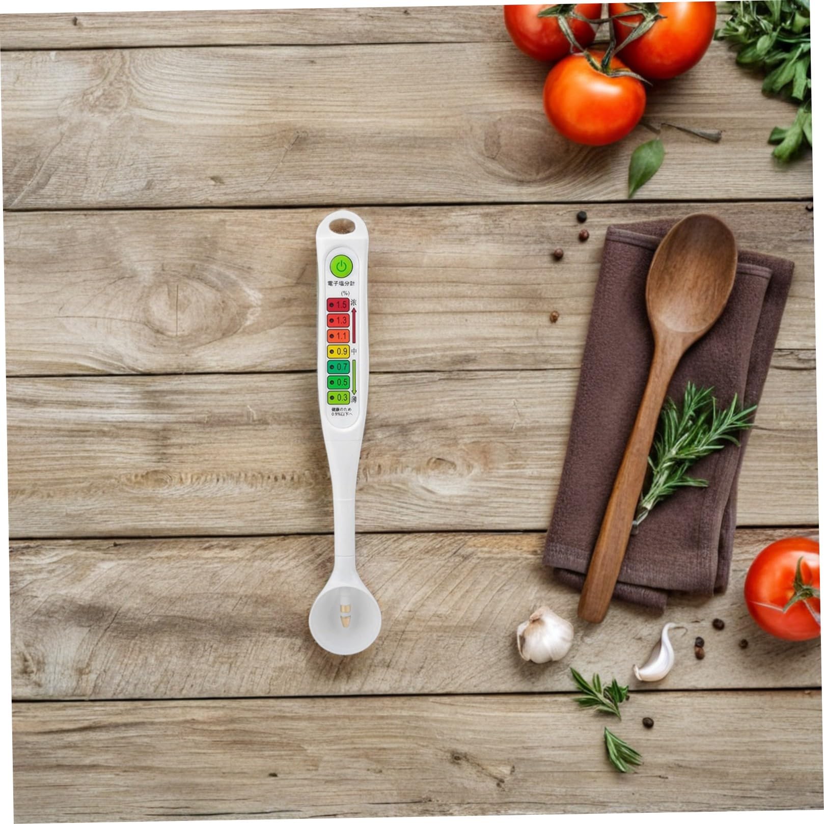 OUNONA Misuratore Salinità Portatile Per Alimenti Display Led Strumento Test Della Salinità Per Salamoia Sottaceti e Fermentati Dispositivo Misurazione Del Alimentare