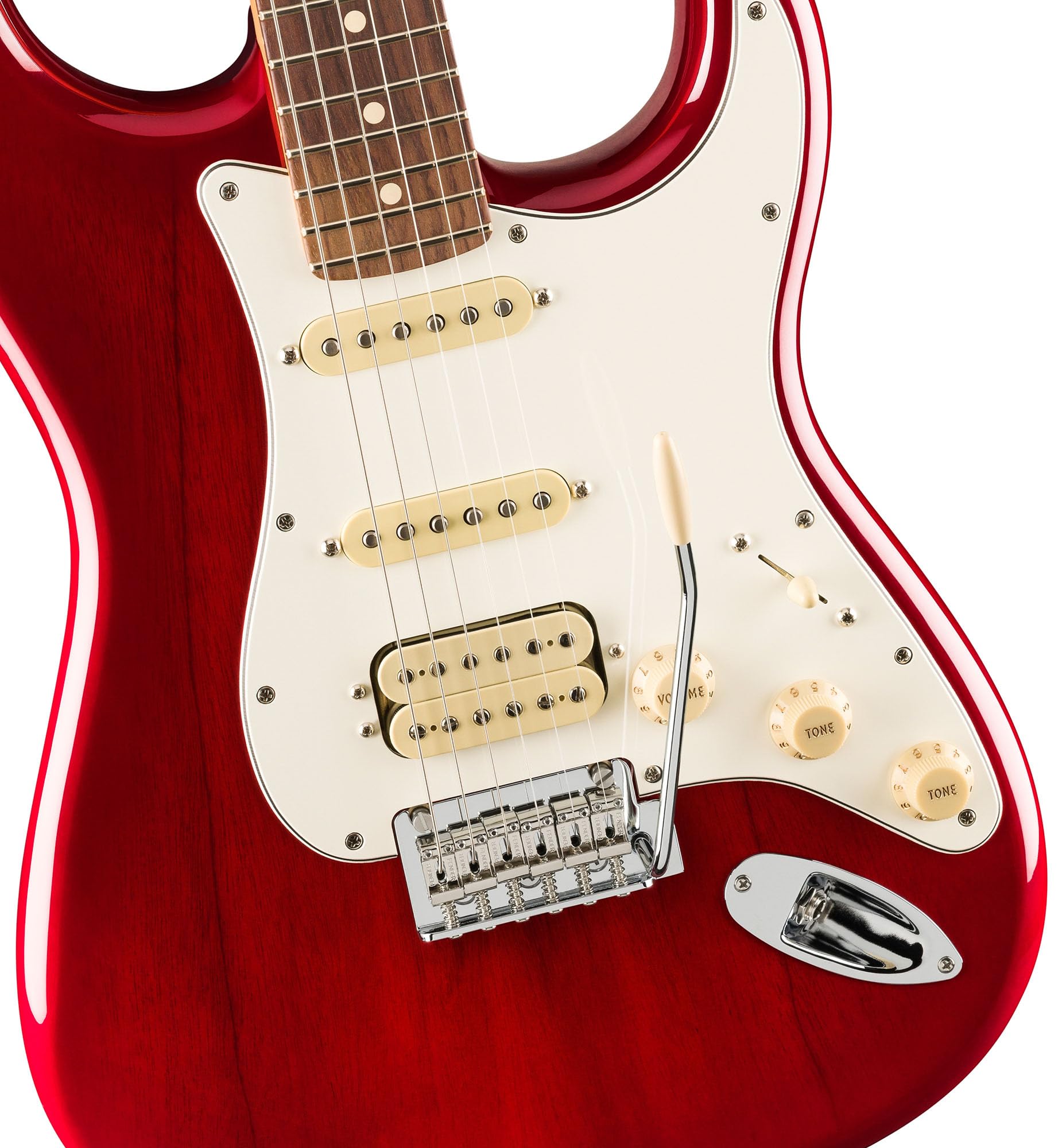 Amazon.co.jp: Fender Player II Stratocaster HSS - 透明チェリー