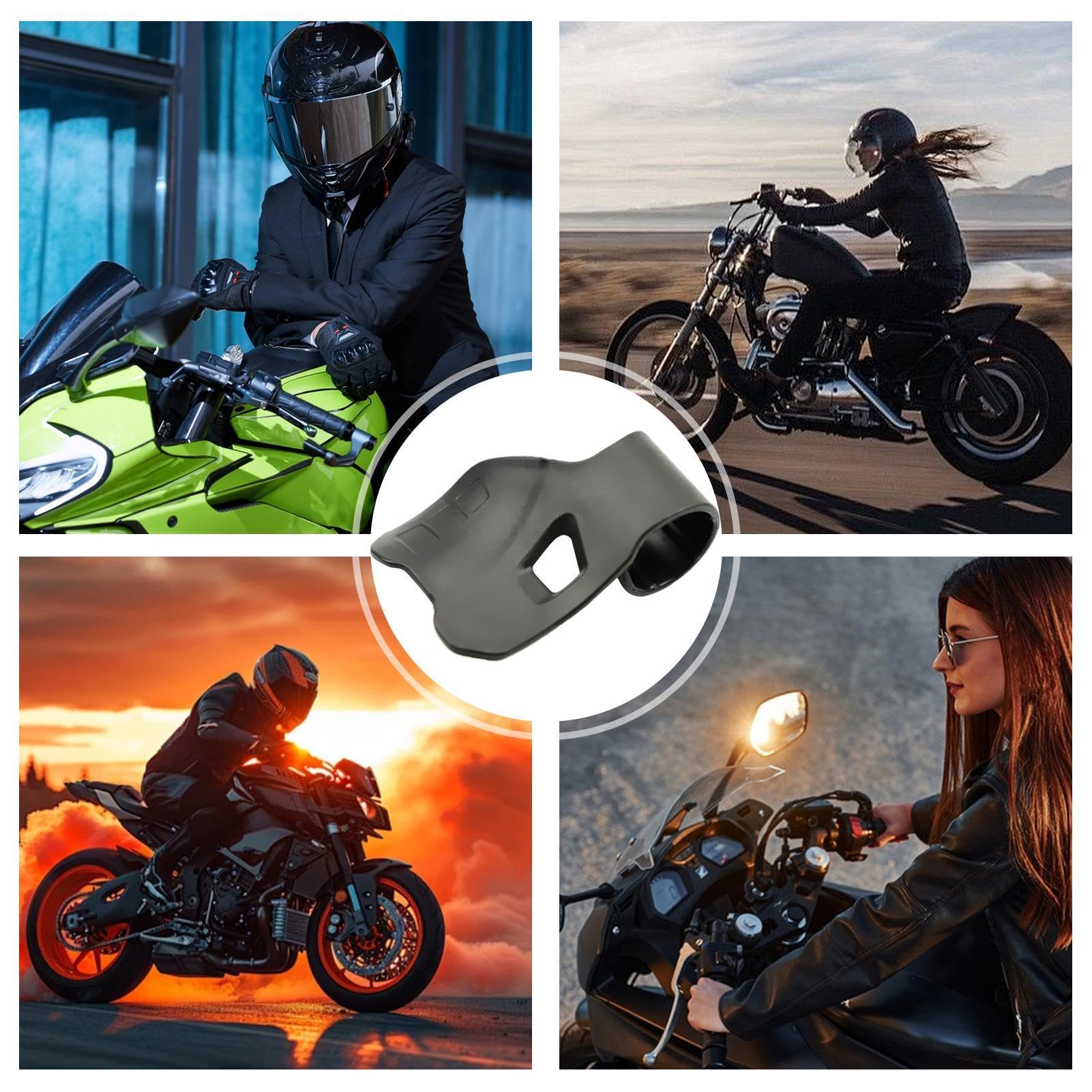 Asystent przepustnicy motocykla, wspomaganie przyspieszenia motocykla, uchwyt sterujący, asystent przyspieszenia, akcesoria do sterowania przepustnicą, podpórka dłoni, blokada przepustnicy