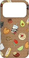 Vista 30 de Funda para iPhone 16 Brown Antojitos Mexican Food Latino Tacos Pan Dulce