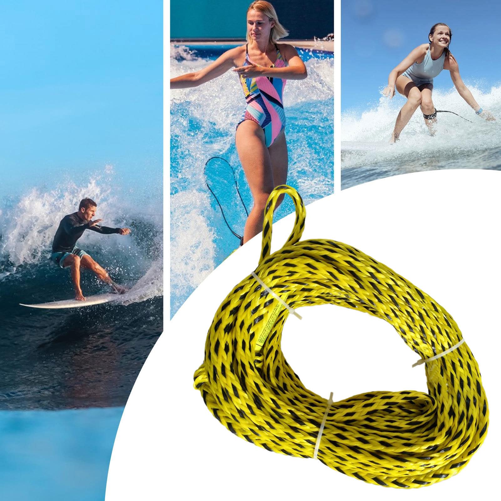 Corde de Remorquage pour Bouée Tractée, Corde de Remorquage de Bouée Flottante Robuste, Accessoire Fitness pour Activités Nautiques Natation Snorkeling Wakeboard Plage