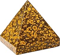 Vista 458 de Amazing Gemstone Amethyst Pyramid Crystal Healing Stones - 2" Great Pyramid Figurine of Natural Stone Pyramid for Meditation, Reiki, Chakra